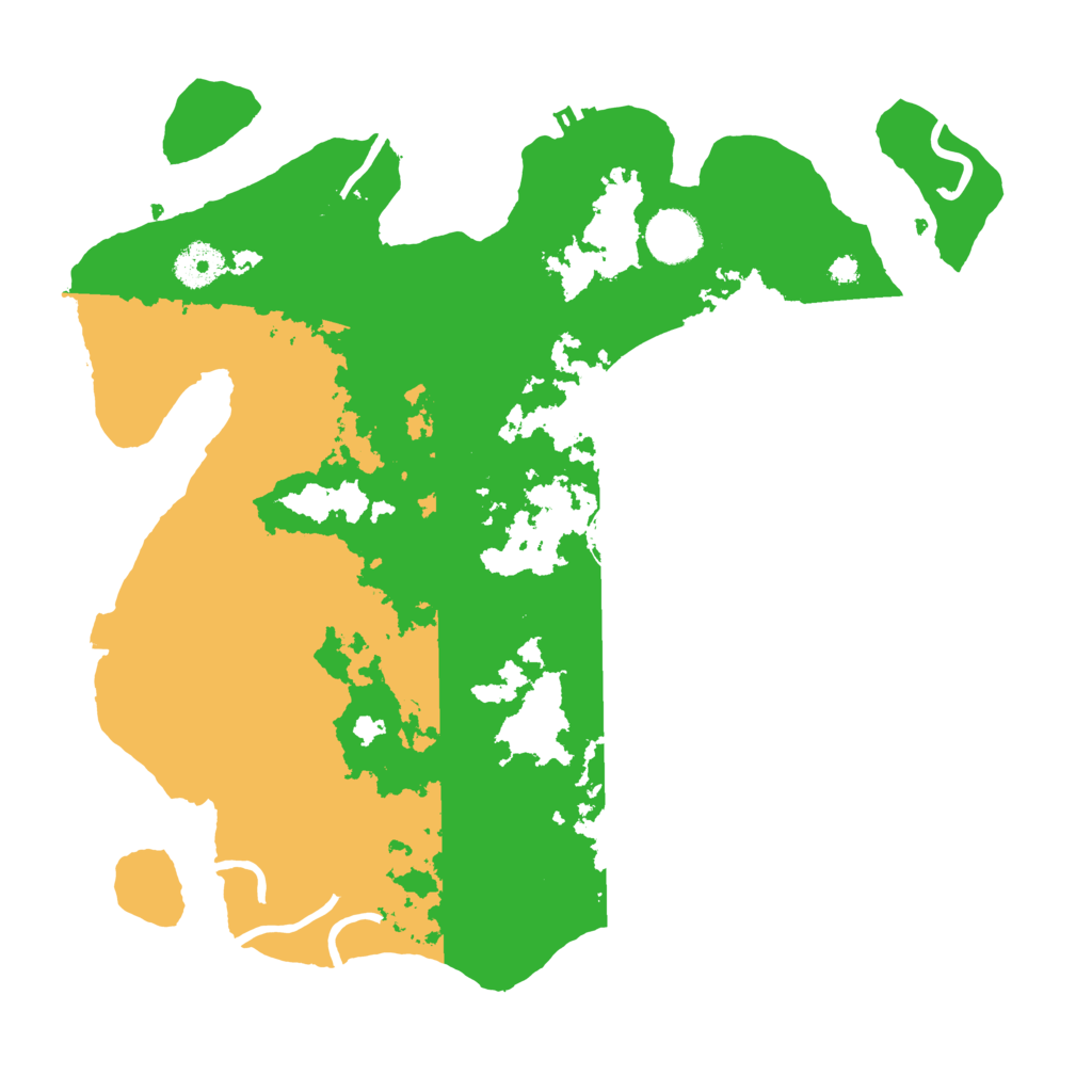 Biome Rust Map: Procedural Map, Size: 3550, Seed: 67899148