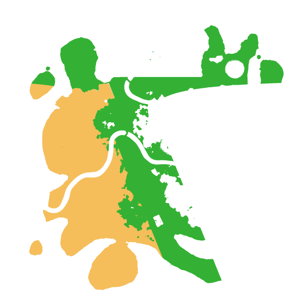 Biome Rust Map: Procedural Map, Size: 3000, Seed: 1781