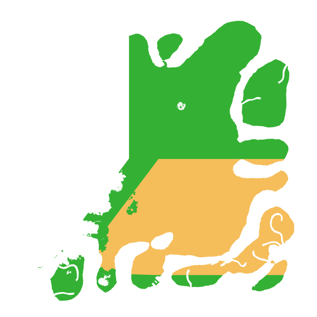 Biome Rust Map: Procedural Map, Size: 4000, Seed: 1991250734