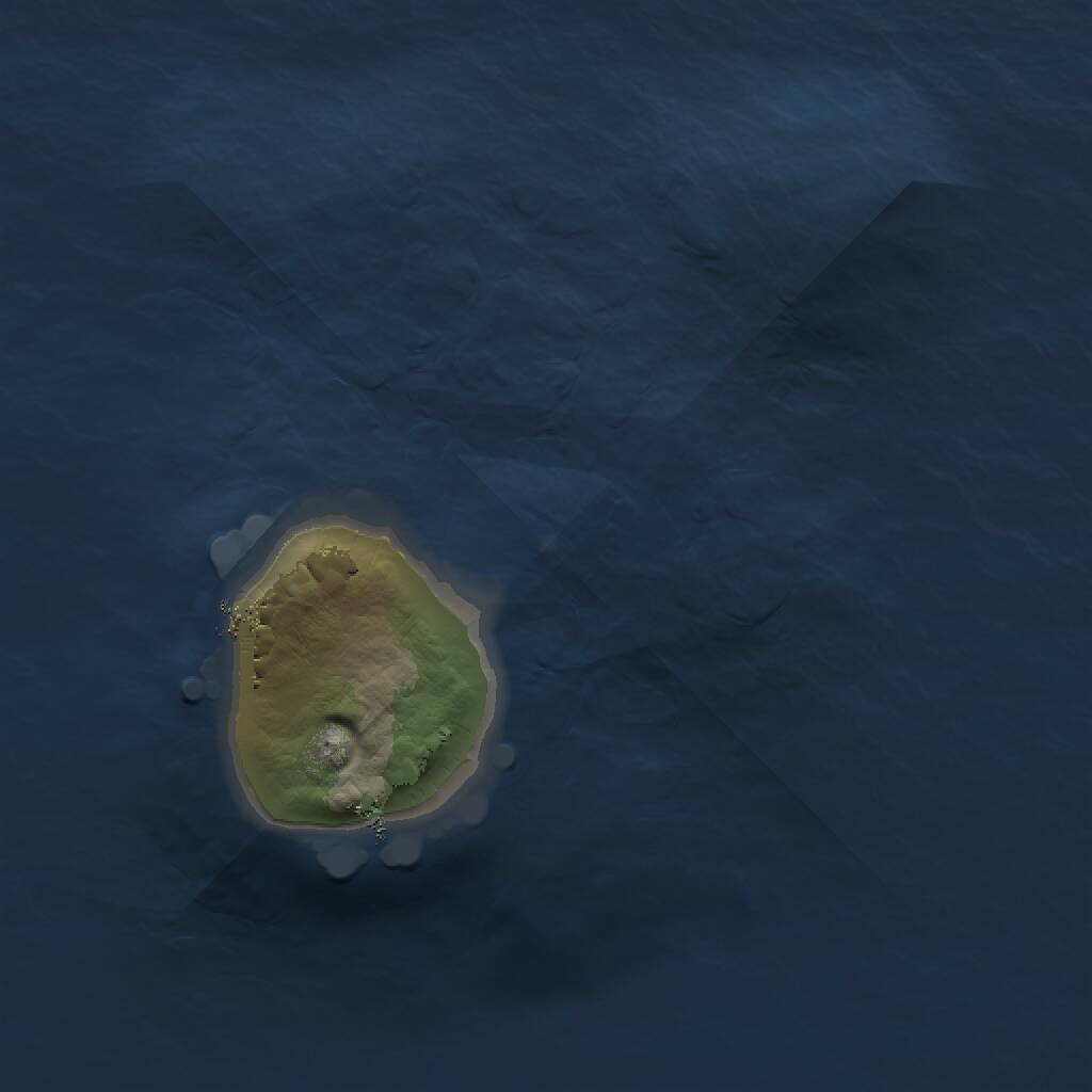 Rust Map: Procedural Map, Size: 1200, Seed: 2, 1 Monuments