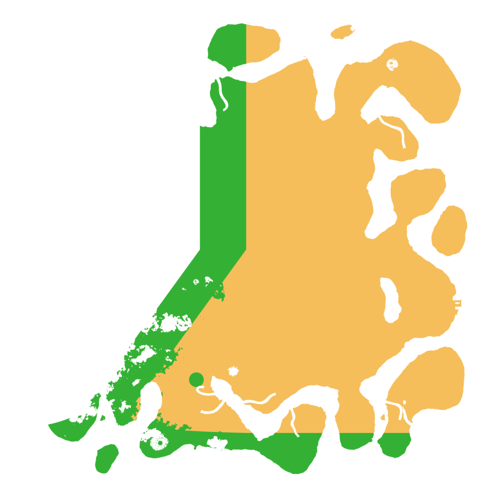 Biome Rust Map: Procedural Map, Size: 4500, Seed: 76498544