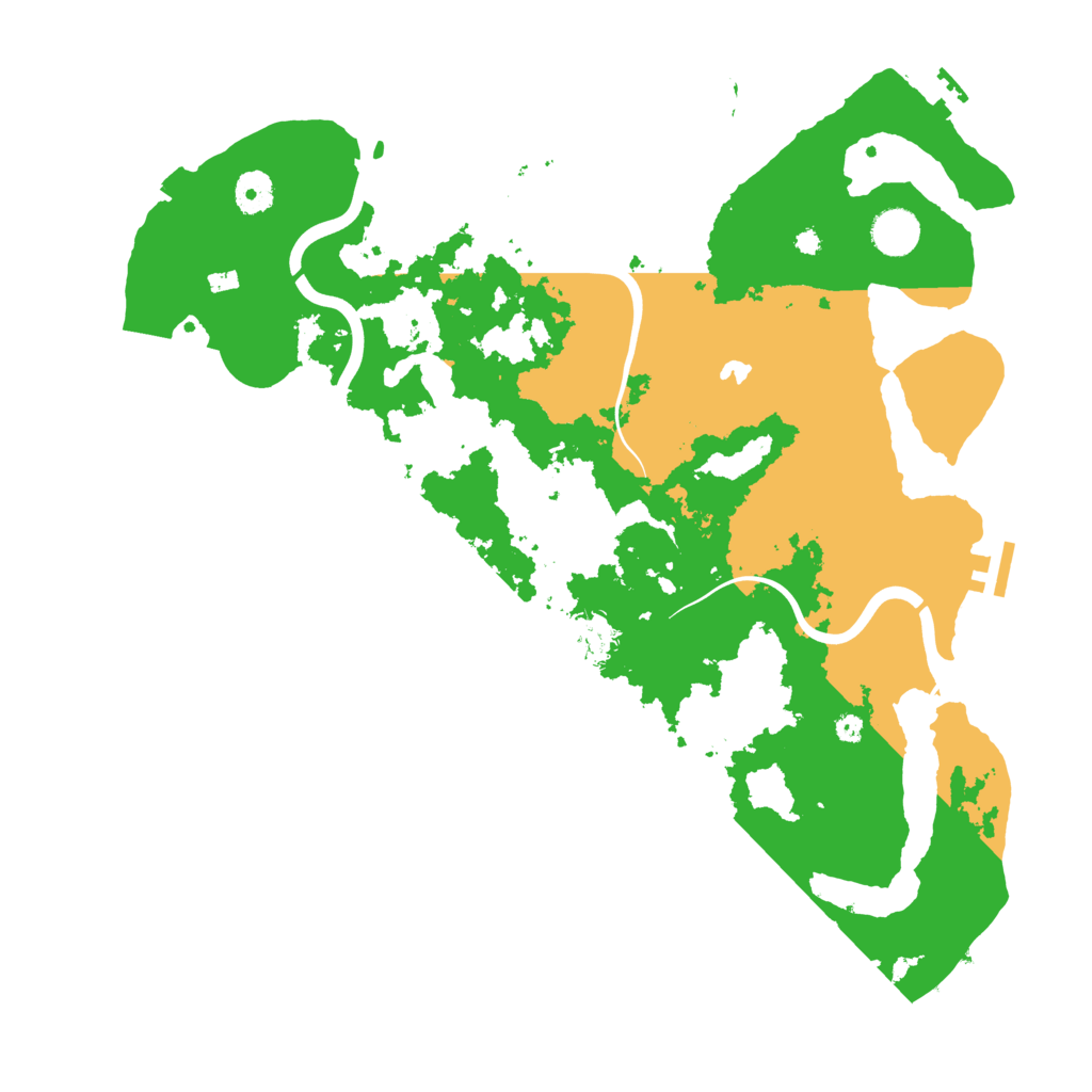 Biome Rust Map: Procedural Map, Size: 4000, Seed: 1057859771