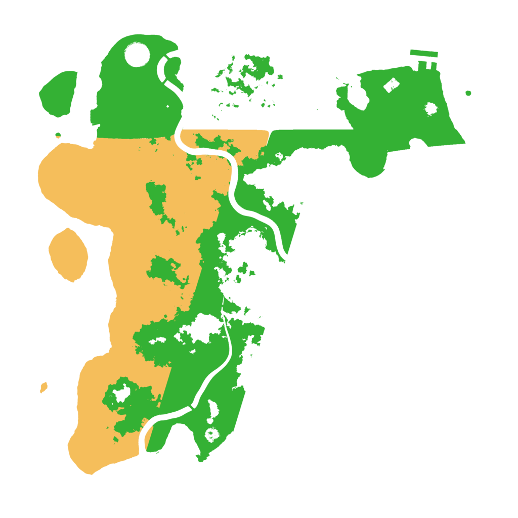 Biome Rust Map: Procedural Map, Size: 3800, Seed: 762936224