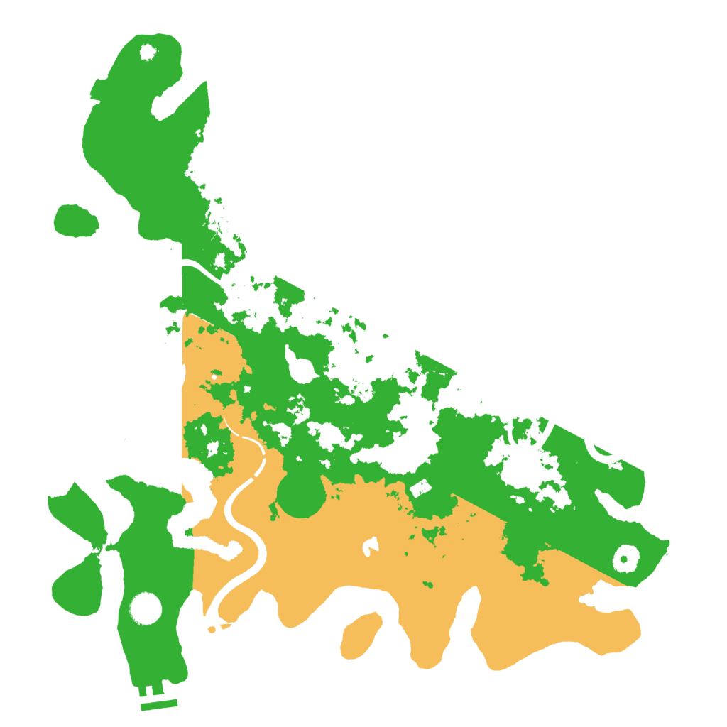 Biome Rust Map: Procedural Map, Size: 4000, Seed: 74000