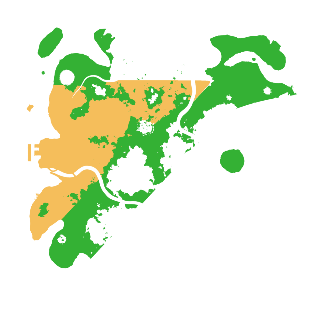 Biome Rust Map: Procedural Map, Size: 3800, Seed: 971619394