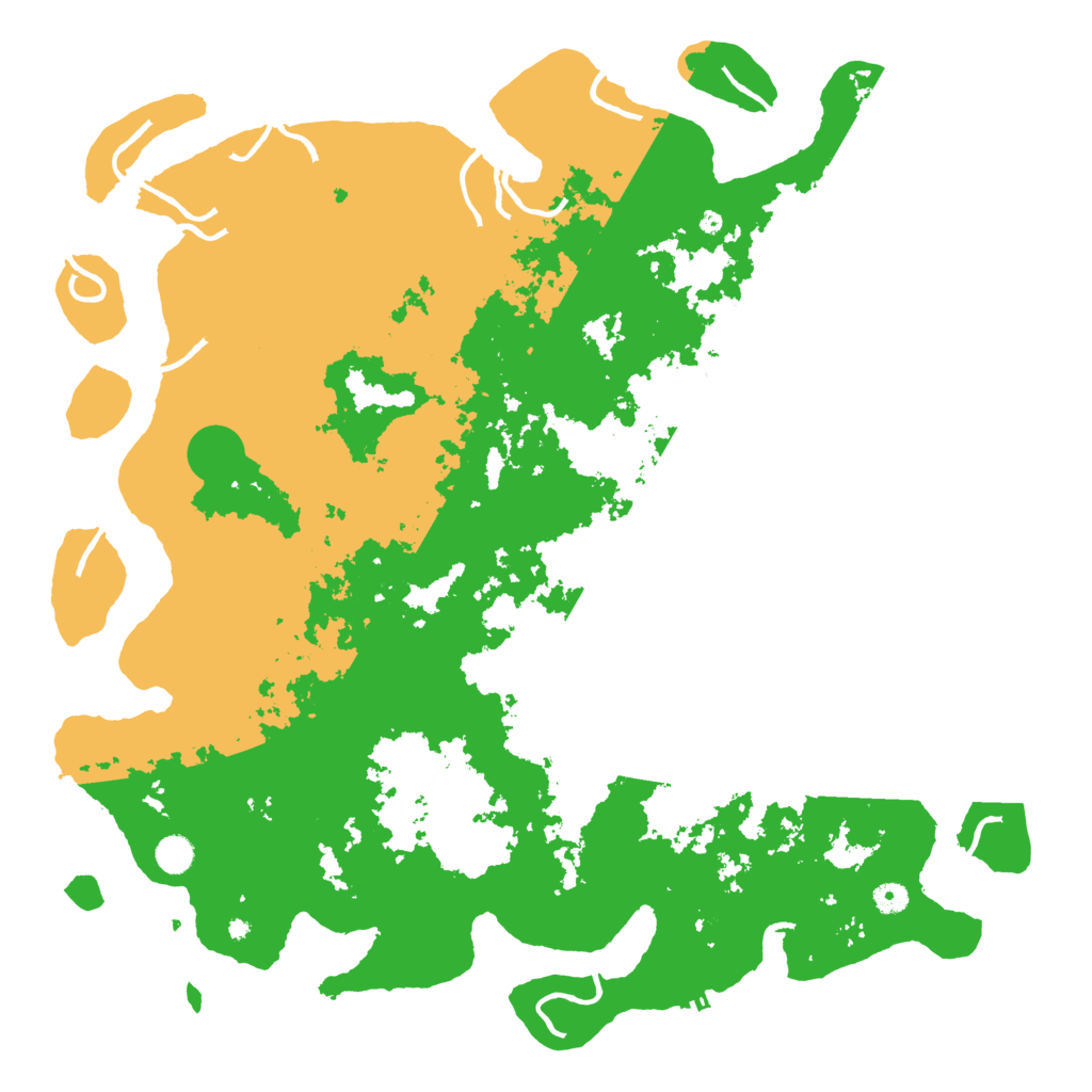 Biome Rust Map: Procedural Map, Size: 5000, Seed: 786354