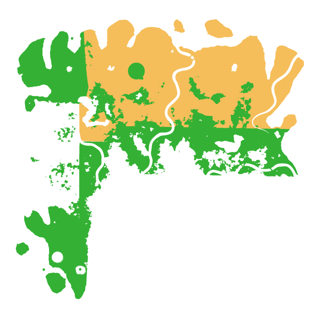 Biome Rust Map: Procedural Map, Size: 5000, Seed: 7483647
