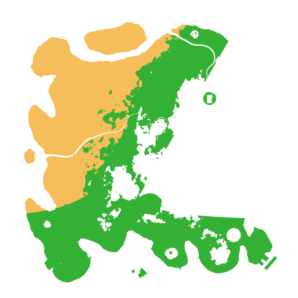 Biome Rust Map: Procedural Map, Size: 3750, Seed: 456