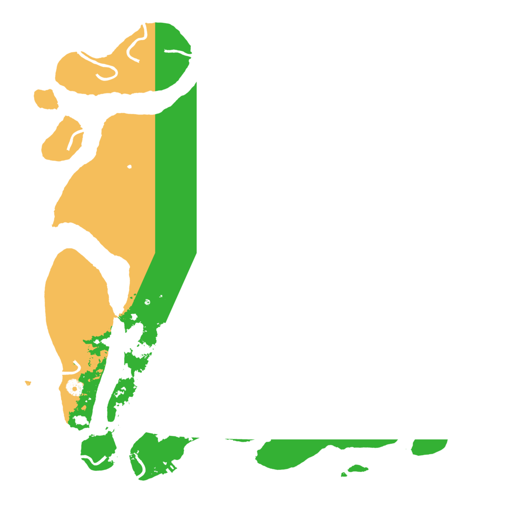 Biome Rust Map: Procedural Map, Size: 4500, Seed: 123873123