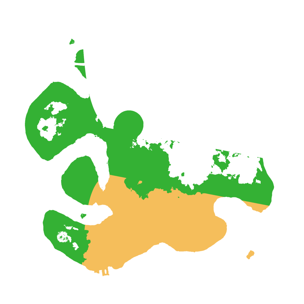 Biome Rust Map: Procedural Map, Size: 2800, Seed: 751298660