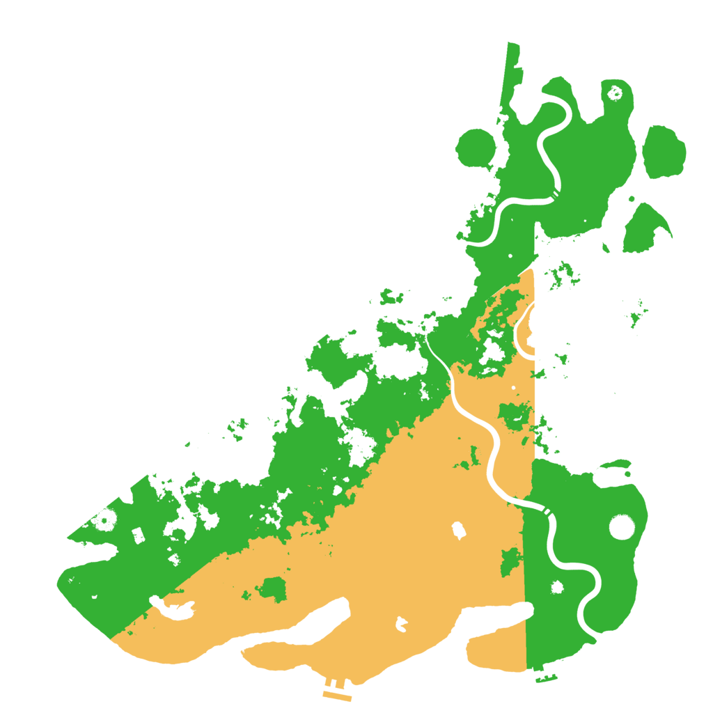 Biome Rust Map: Procedural Map, Size: 5000, Seed: 22092013