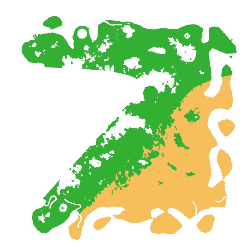 Biome Rust Map: Procedural Map, Size: 4500, Seed: 191136712