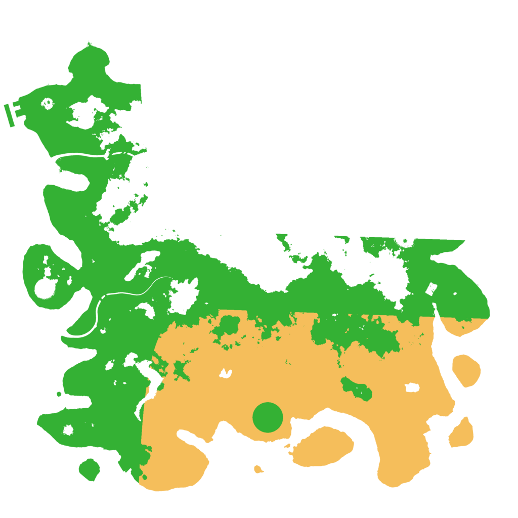 Biome Rust Map: Procedural Map, Size: 4500, Seed: 2086897