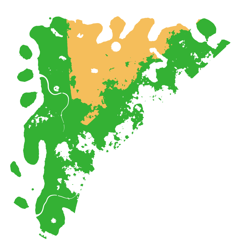 Biome Rust Map: Procedural Map, Size: 4500, Seed: 2038593856