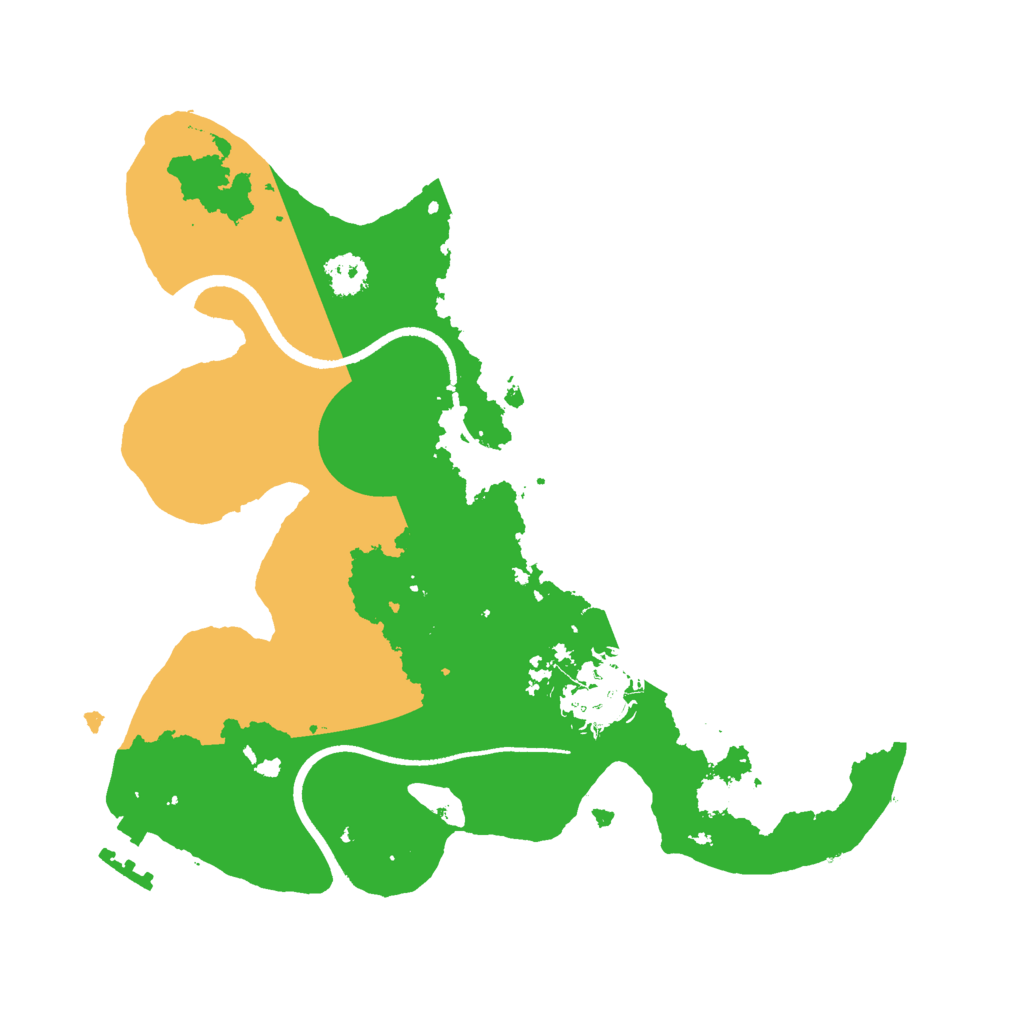 Biome Rust Map: Procedural Map, Size: 2500, Seed: 678