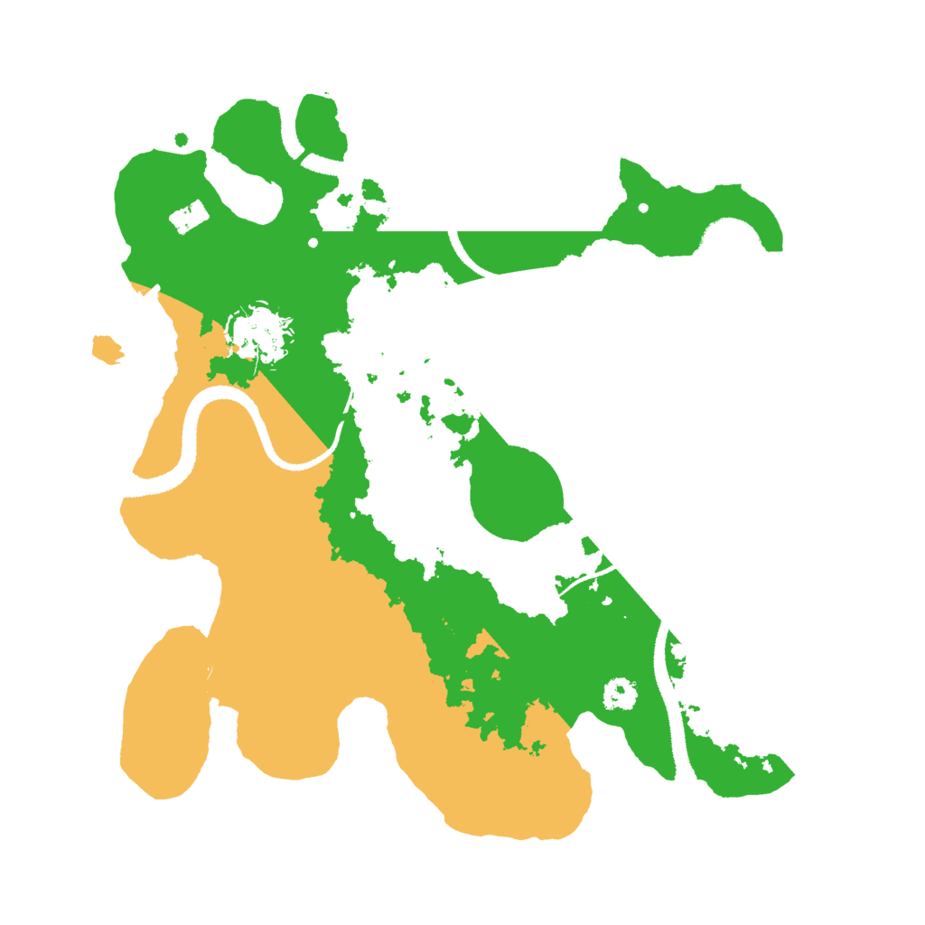 Biome Rust Map: Procedural Map, Size: 2750, Seed: 1364723