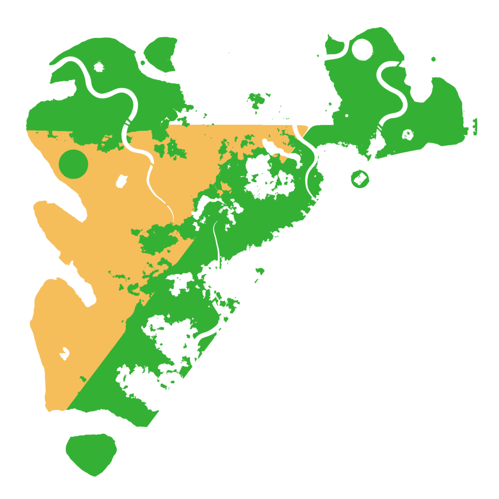 Biome Rust Map: Procedural Map, Size: 4500, Seed: 775610401