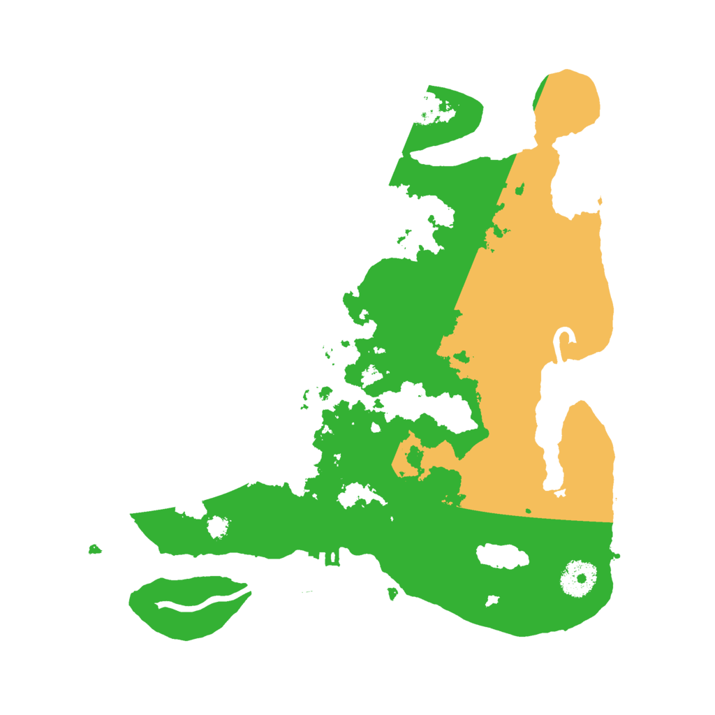 Biome Rust Map: Procedural Map, Size: 3000, Seed: 2398355