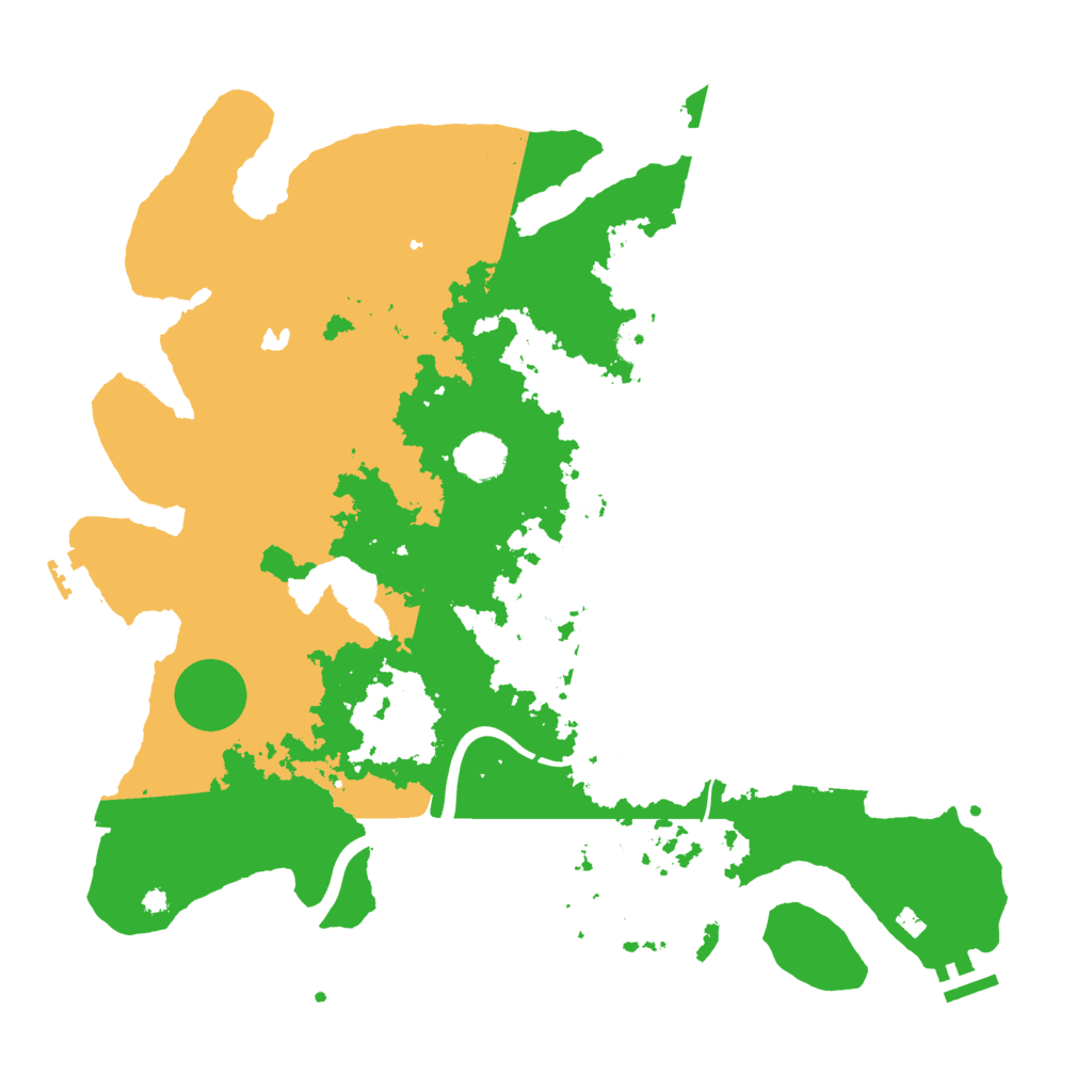 Biome Rust Map: Procedural Map, Size: 4000, Seed: 1087919633