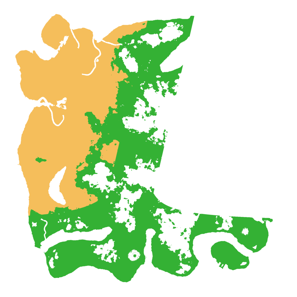 Biome Rust Map: Procedural Map, Size: 4000, Seed: 1087919633