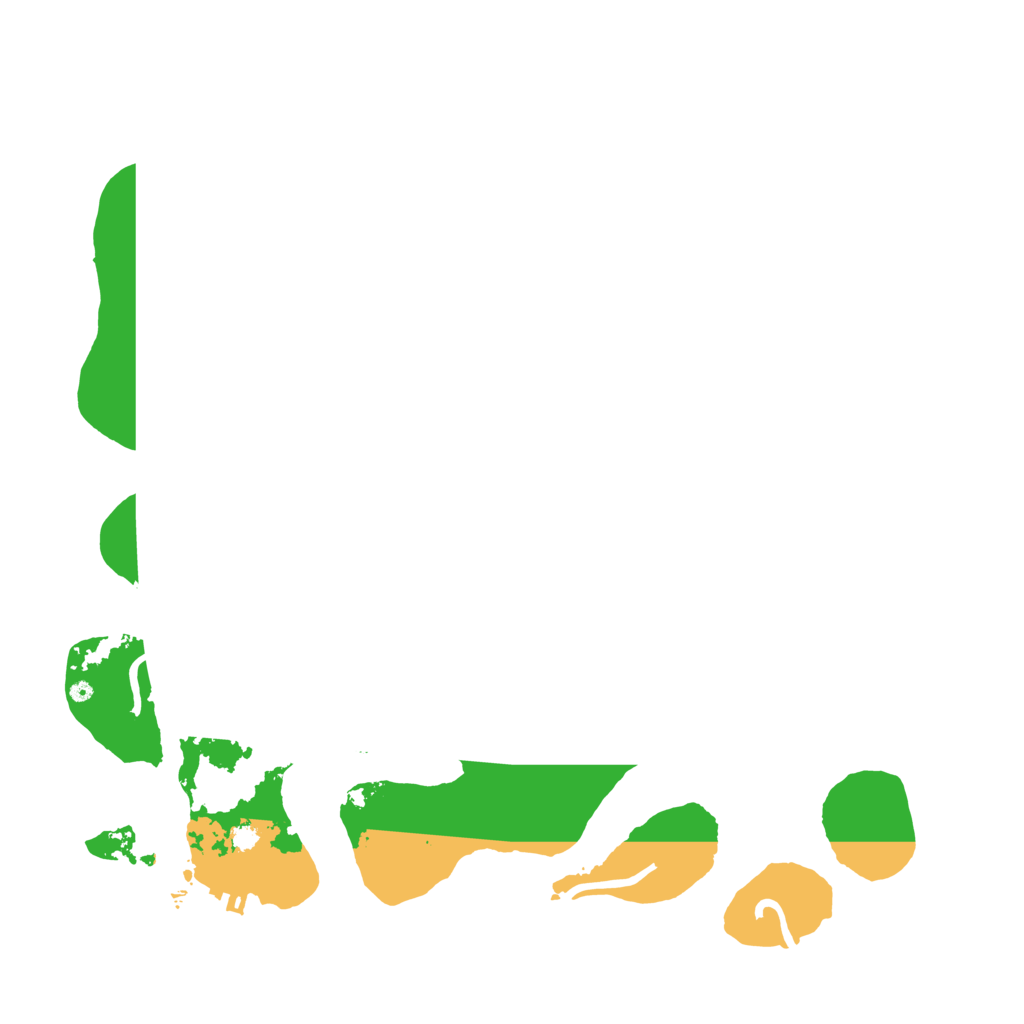 Biome Rust Map: Procedural Map, Size: 3500, Seed: 2948295