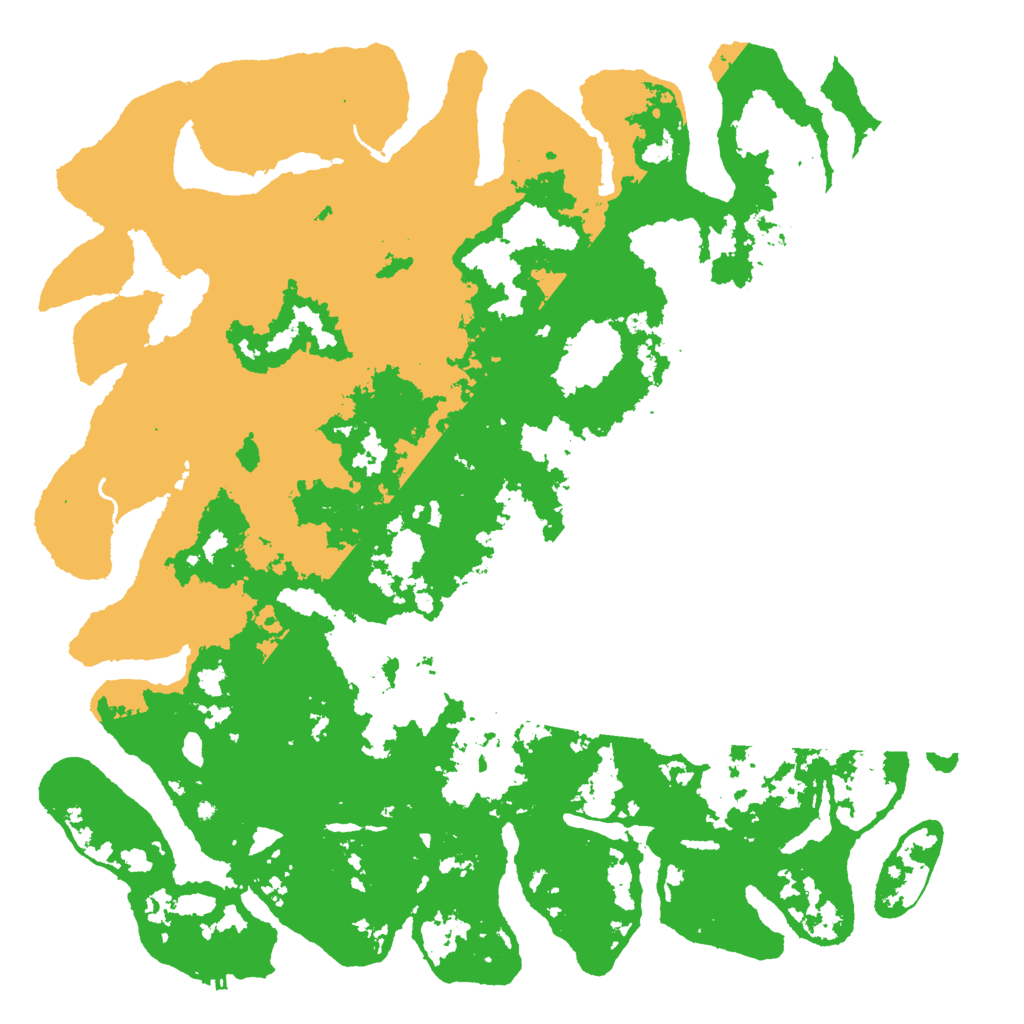 Biome Rust Map: Procedural Map, Size: 5350, Seed: 548265602