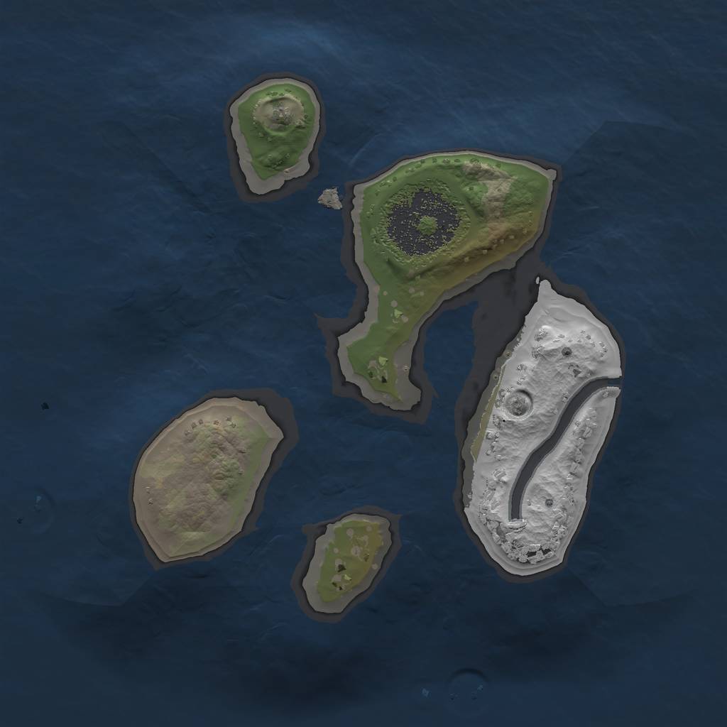 Rust Map: Procedural Map, Size: 1620, Seed: 213218197, 2 Monuments