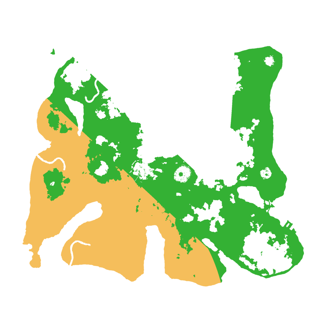 Biome Rust Map: Procedural Map, Size: 3000, Seed: 5470