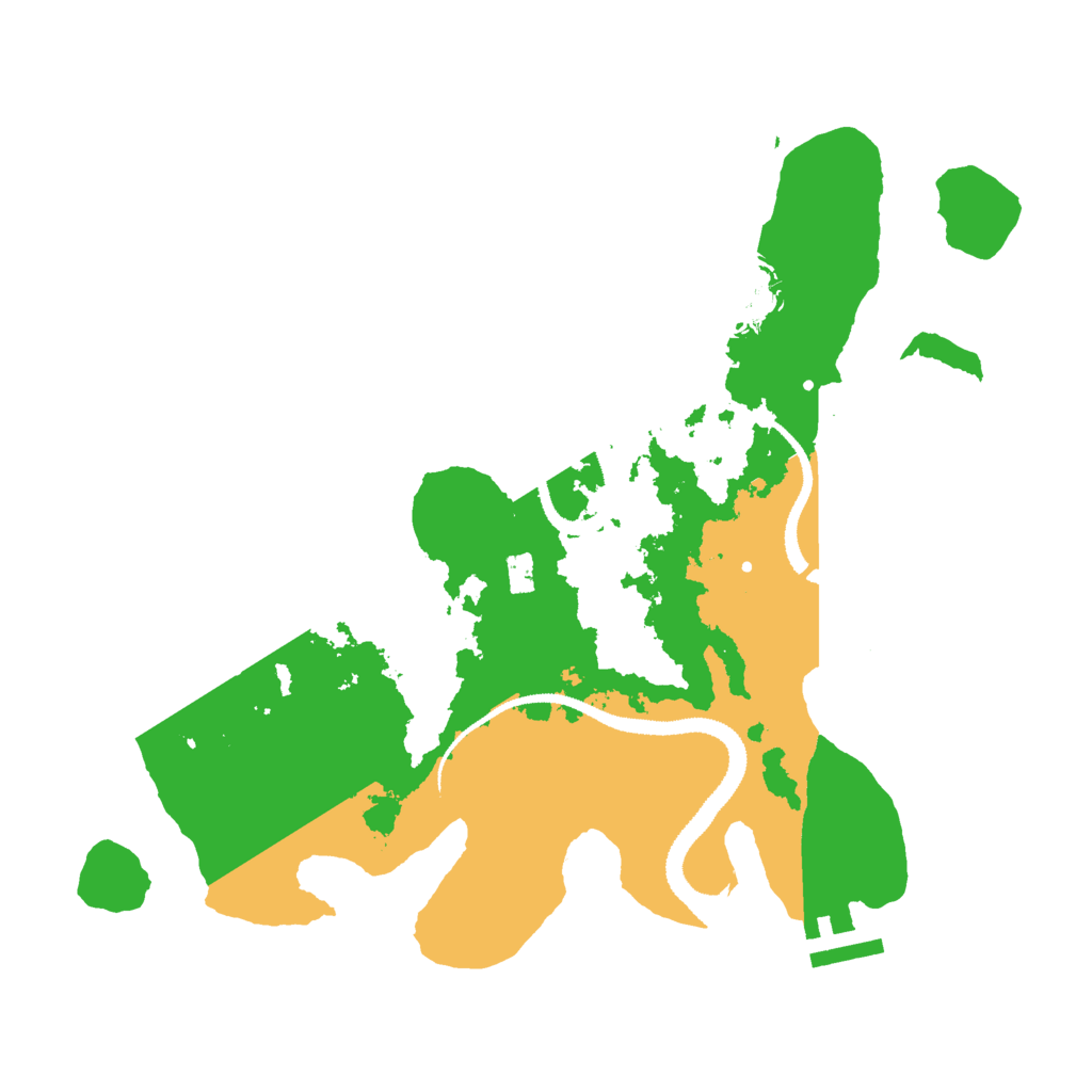 Biome Rust Map: Procedural Map, Size: 3000, Seed: 5031730