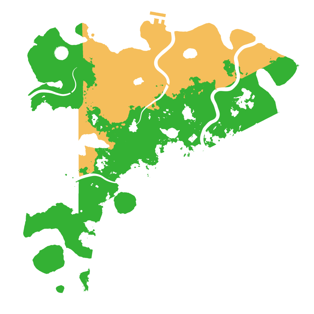 Biome Rust Map: Procedural Map, Size: 4000, Seed: 20201001
