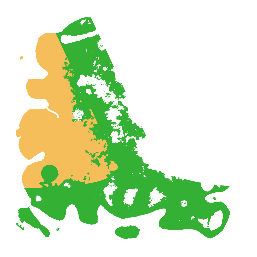 Biome Rust Map: Procedural Map, Size: 4000, Seed: 120405