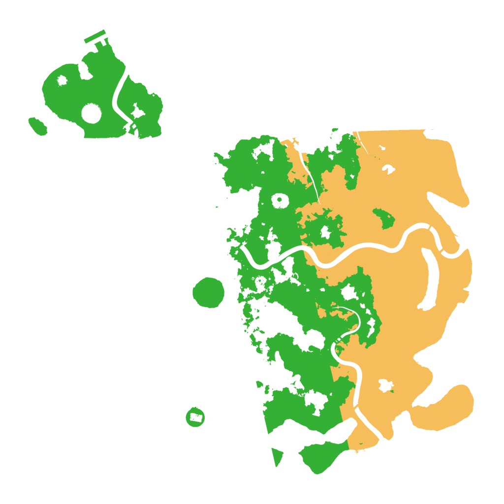 Biome Rust Map: Procedural Map, Size: 4500, Seed: 228