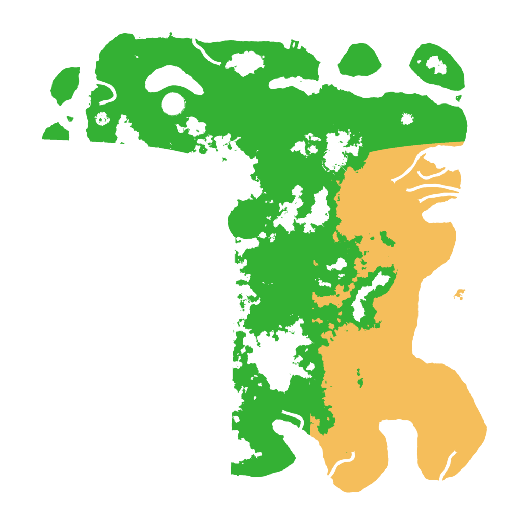 Biome Rust Map: Procedural Map, Size: 4000, Seed: 1374572154