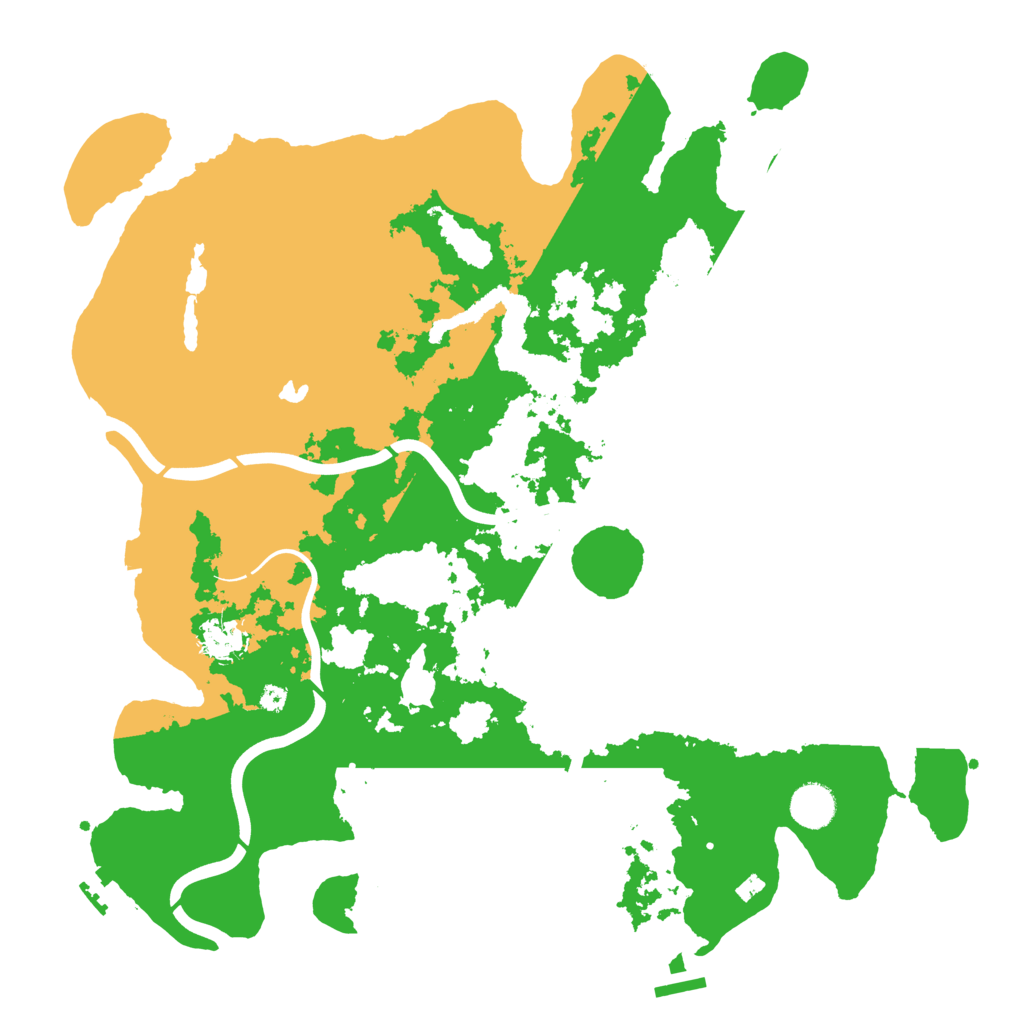Biome Rust Map: Procedural Map, Size: 4000, Seed: 7548444