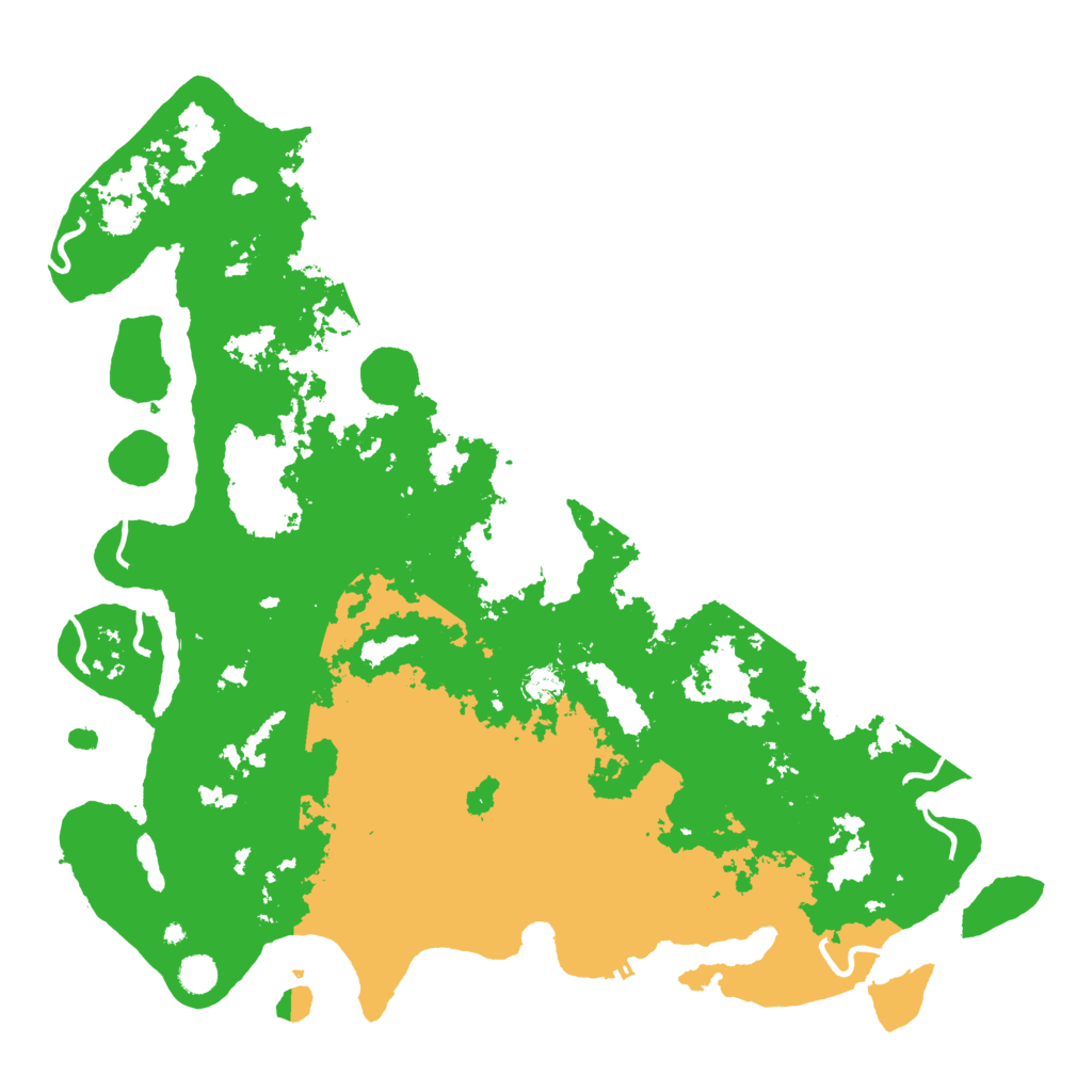 Biome Rust Map: Procedural Map, Size: 5000, Seed: 1855927276