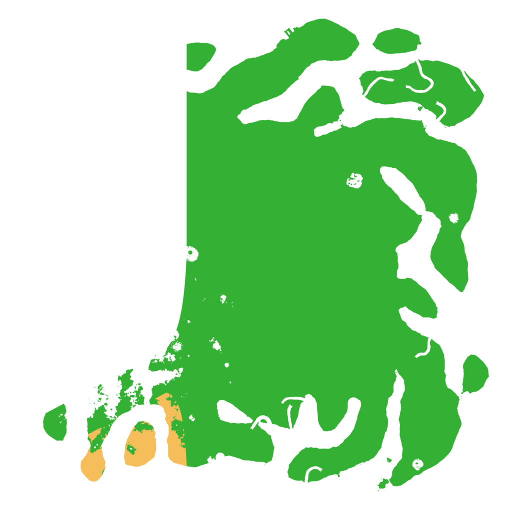 Biome Rust Map: Procedural Map, Size: 5000, Seed: 75