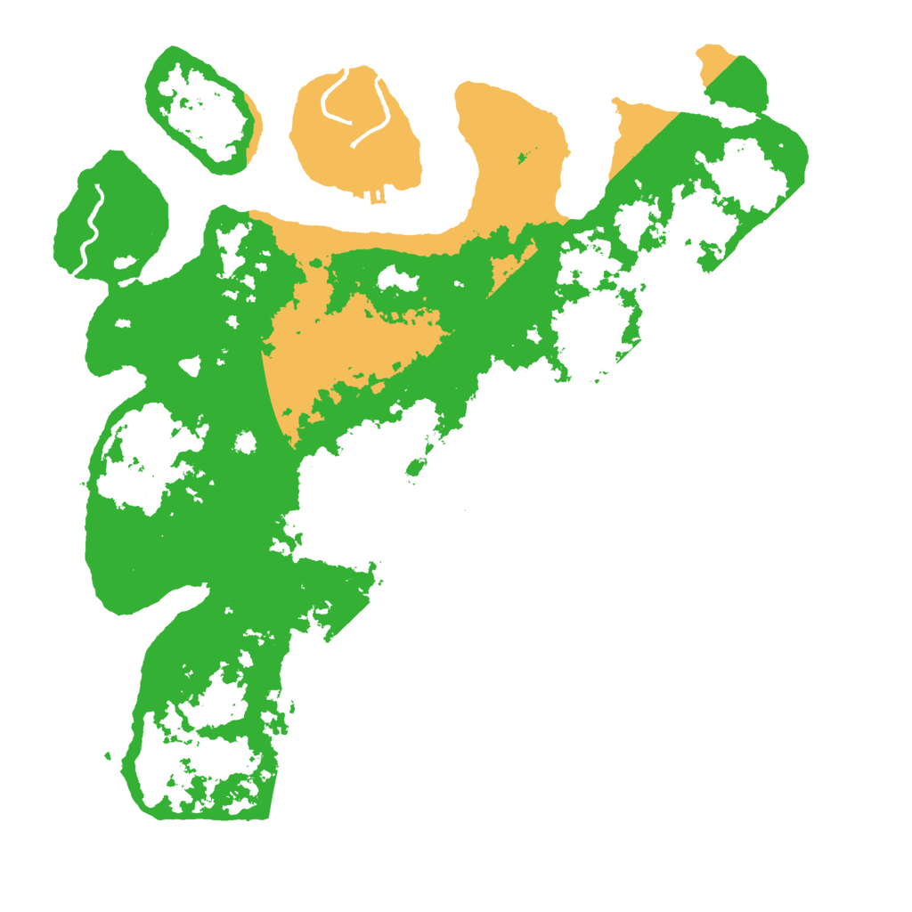 Biome Rust Map: Procedural Map, Size: 3760, Seed: 889012431