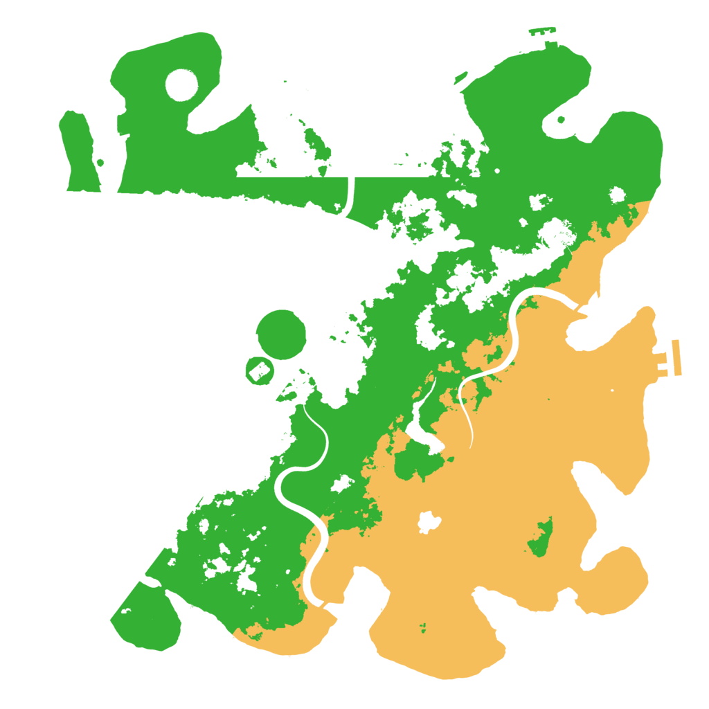 Biome Rust Map: Procedural Map, Size: 4000, Seed: 7869612