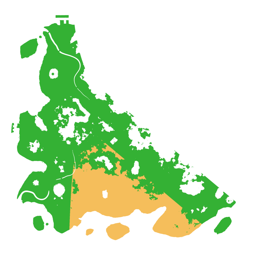 Biome Rust Map: Procedural Map, Size: 4000, Seed: 283719
