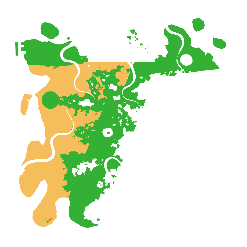 Biome Rust Map: Procedural Map, Size: 3750, Seed: 113303263