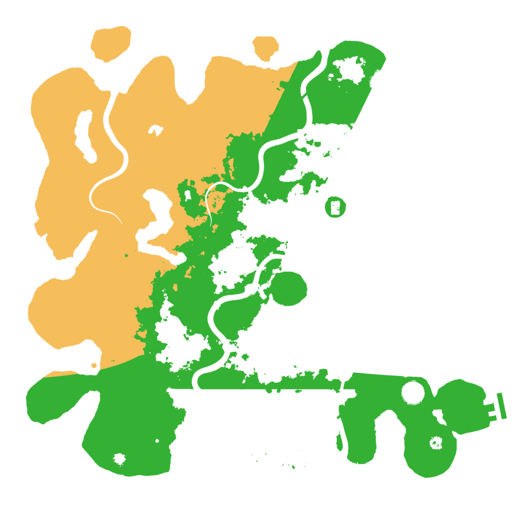 Biome Rust Map: Procedural Map, Size: 4000, Seed: 415727777