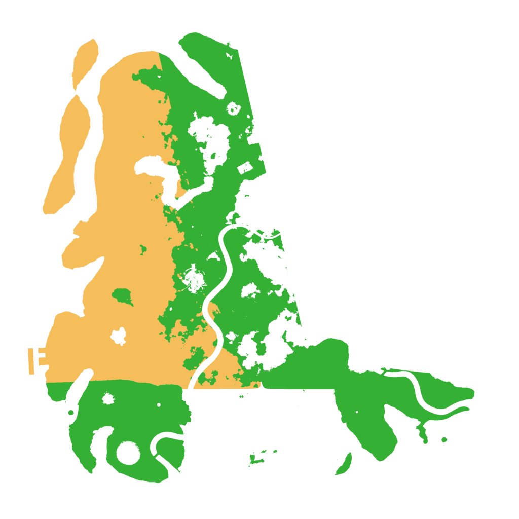 Biome Rust Map: Procedural Map, Size: 4000, Seed: 1241