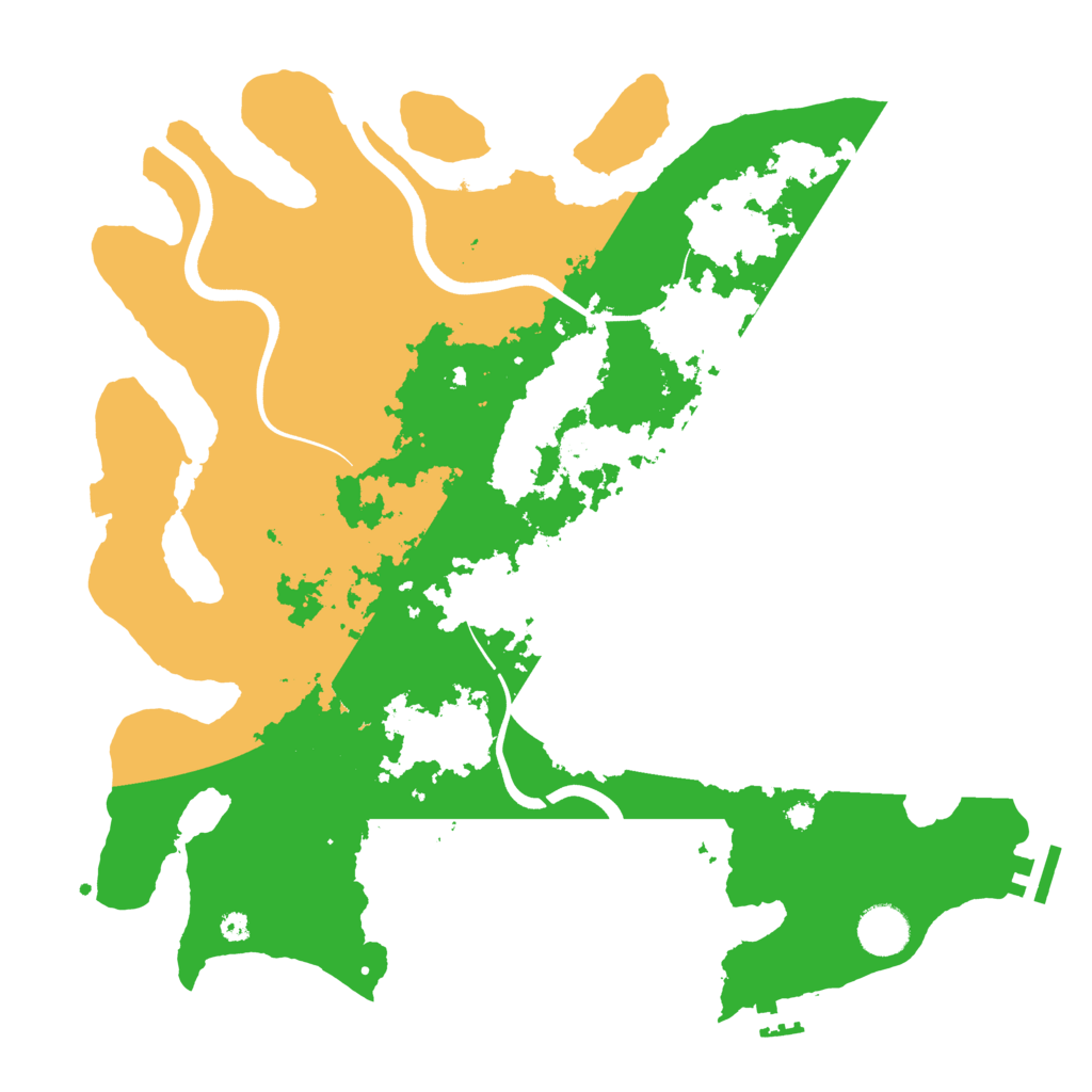 Biome Rust Map: Procedural Map, Size: 3750, Seed: 183132752
