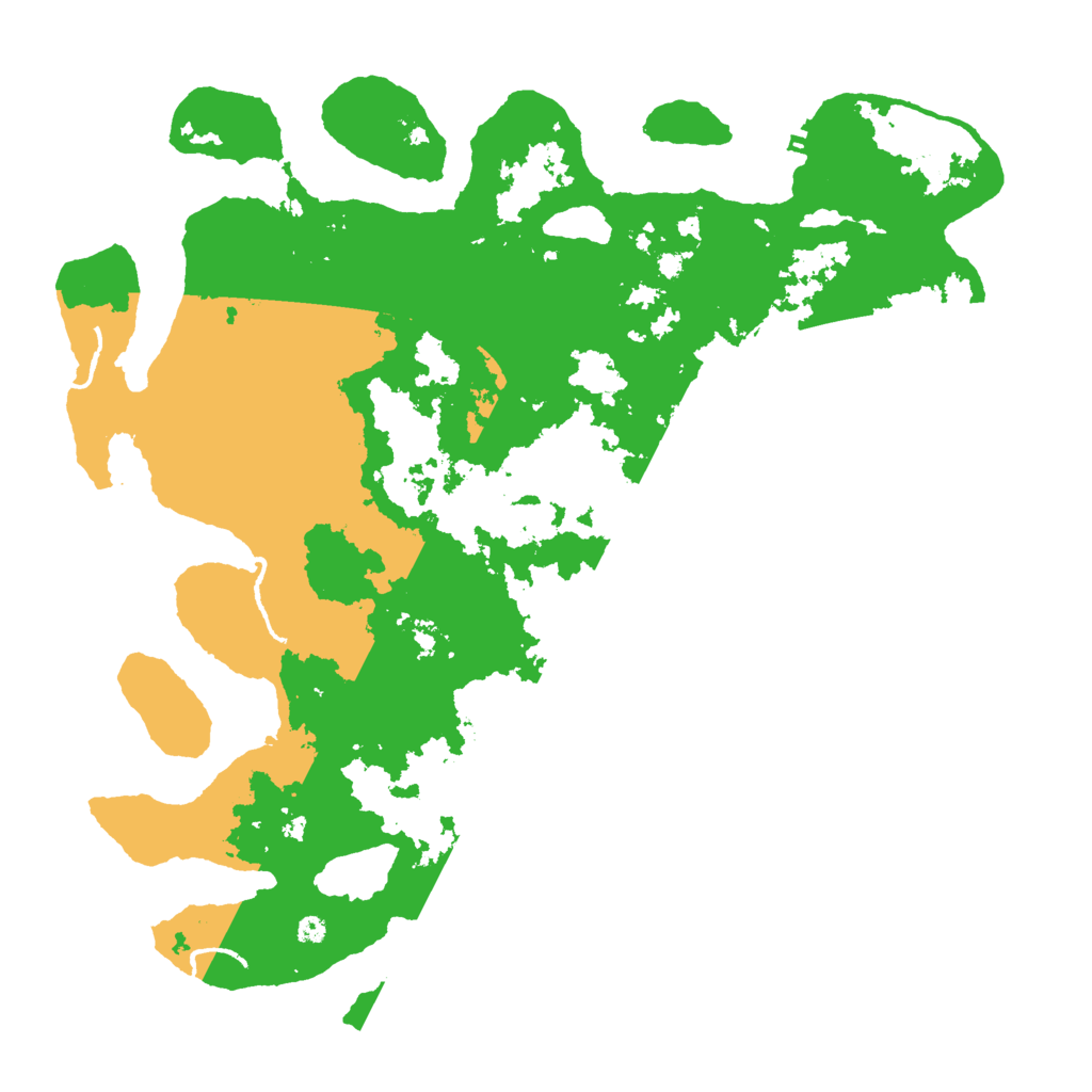 Biome Rust Map: Procedural Map, Size: 4000, Seed: 79562505