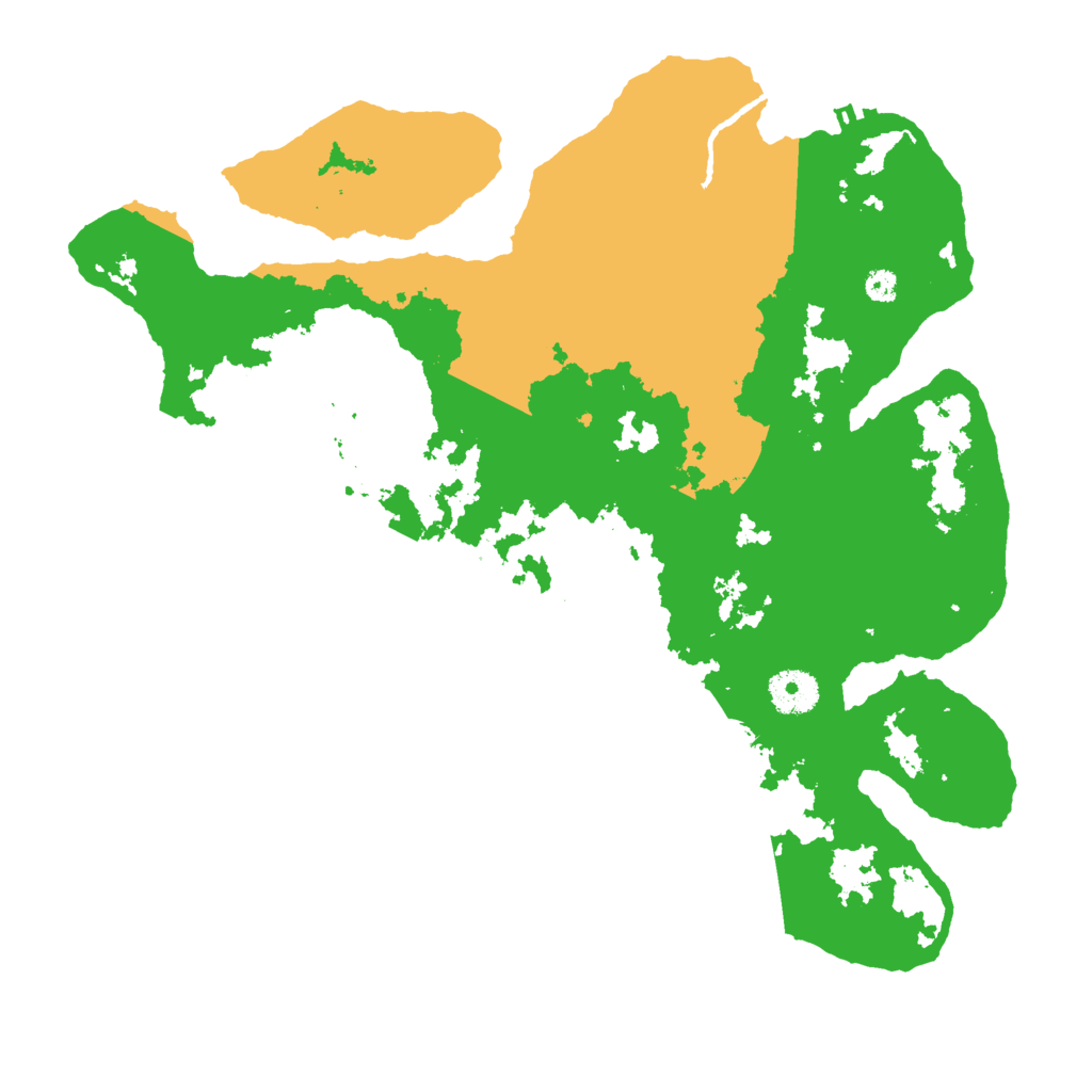 Biome Rust Map: Procedural Map, Size: 3500, Seed: 1385016690