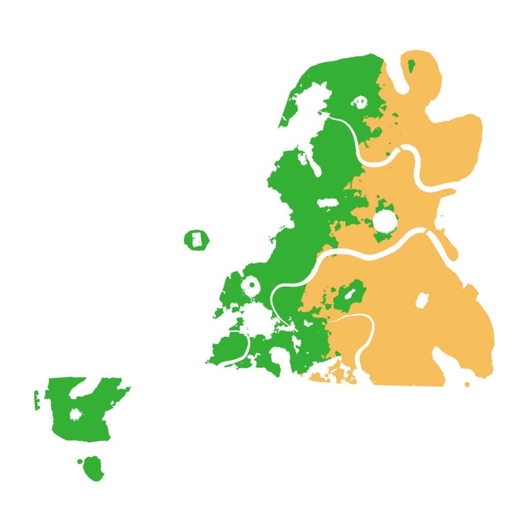 Biome Rust Map: Procedural Map, Size: 4000, Seed: 1174009006