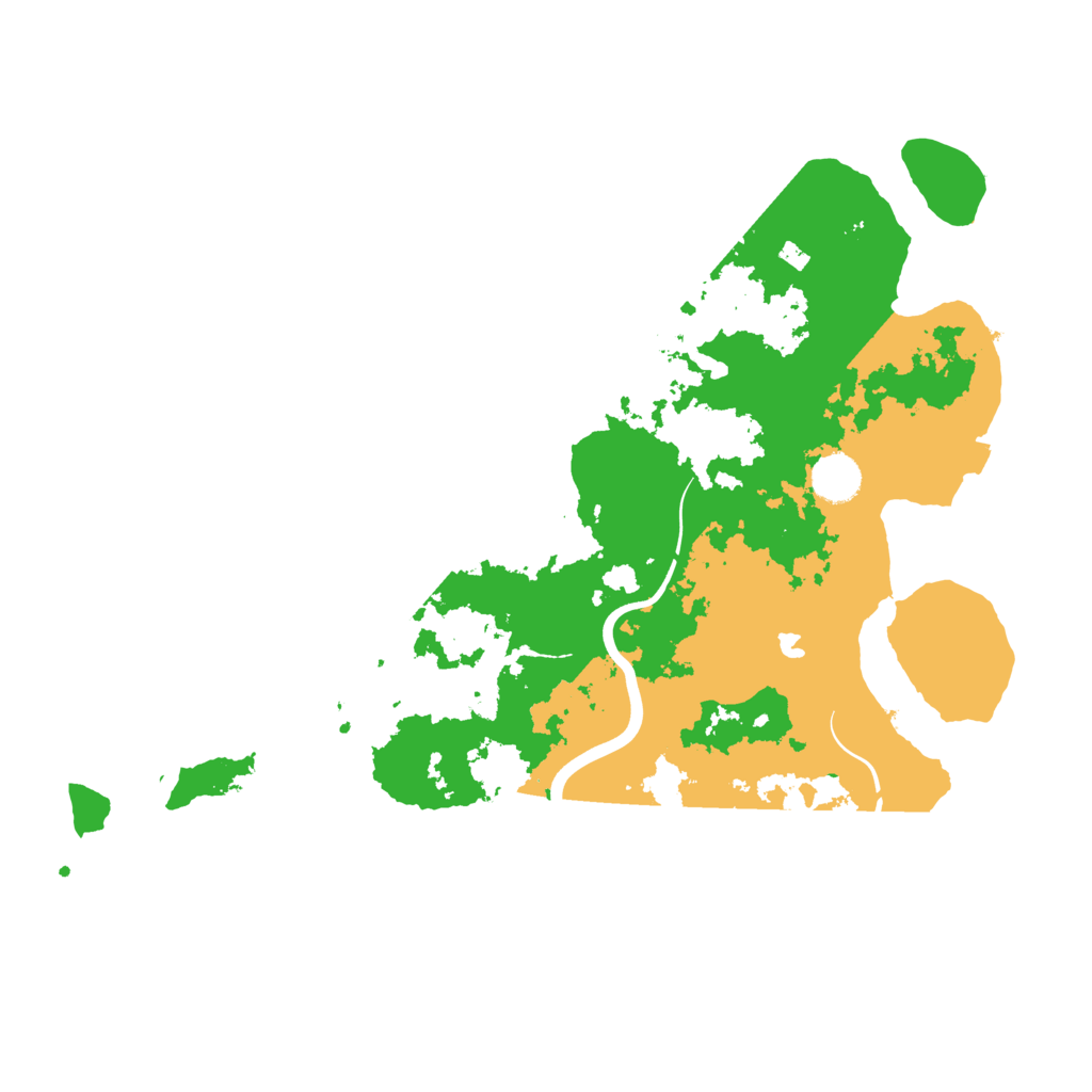 Biome Rust Map: Procedural Map, Size: 4000, Seed: 735710706