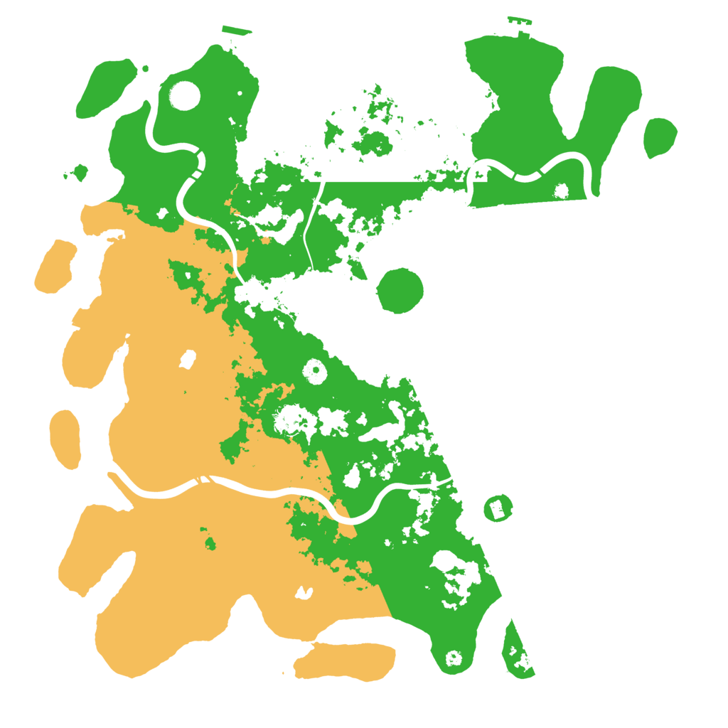 Biome Rust Map: Procedural Map, Size: 4500, Seed: 685832748