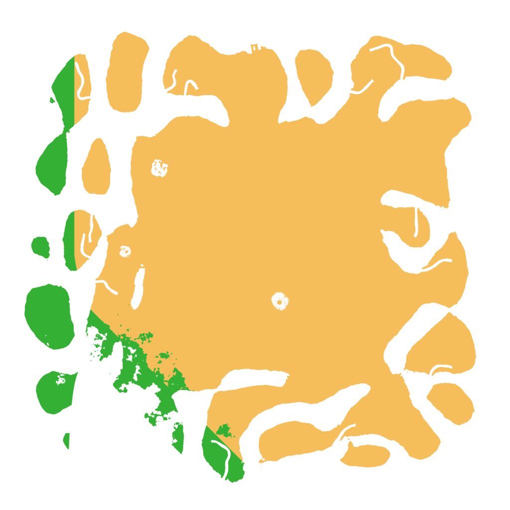 Biome Rust Map: Procedural Map, Size: 4500, Seed: 13423