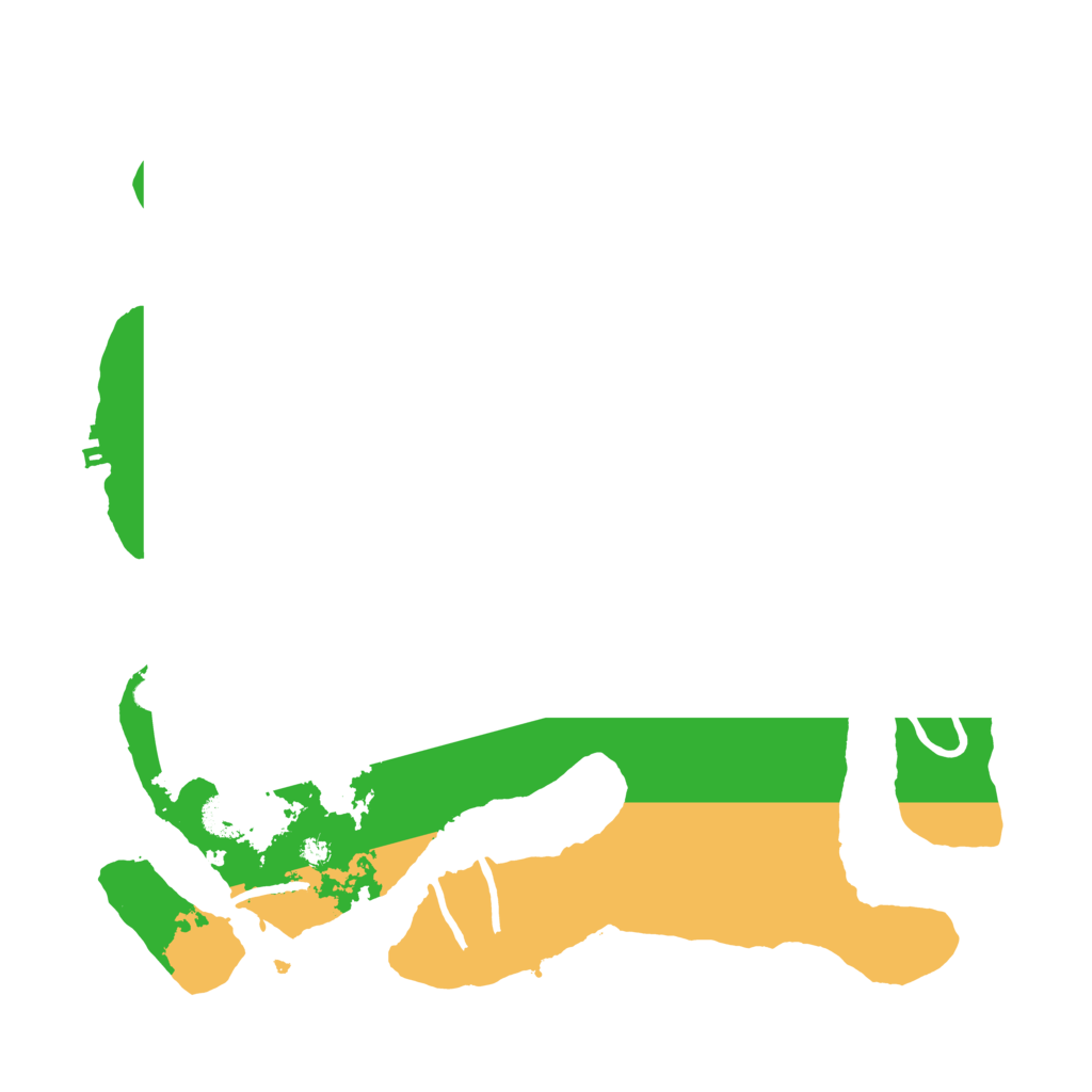 Biome Rust Map: Procedural Map, Size: 3500, Seed: 1113029